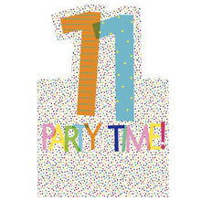 White Smoke Hallmark Party Time, 11! Greeting Card Bags & Invitation