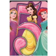 Maroon Hallmark Disney Princesses You're 5! Greeting Card Bags & Invitation