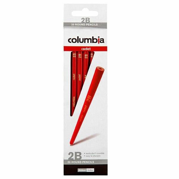 Lavender Columbia Cadet Graphite Pencil 2B - 20 Pack Graphite Pencils