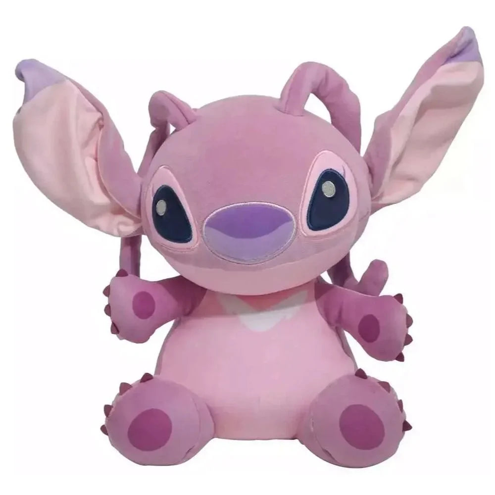 White Smoke Stitch Comfeez Weighted Plush Angel Weighted & Calming