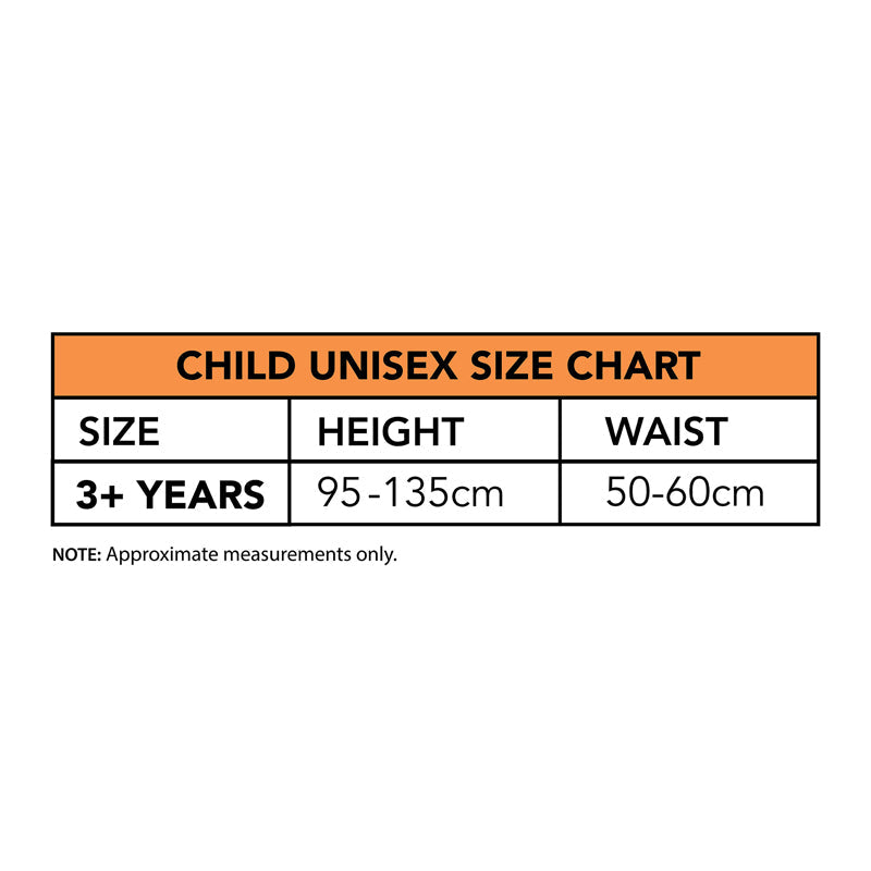 Crayon Blue Child Tabard Costume - One Size