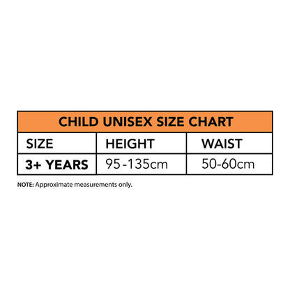 Crayon Blue Child Tabard Costume - One Size