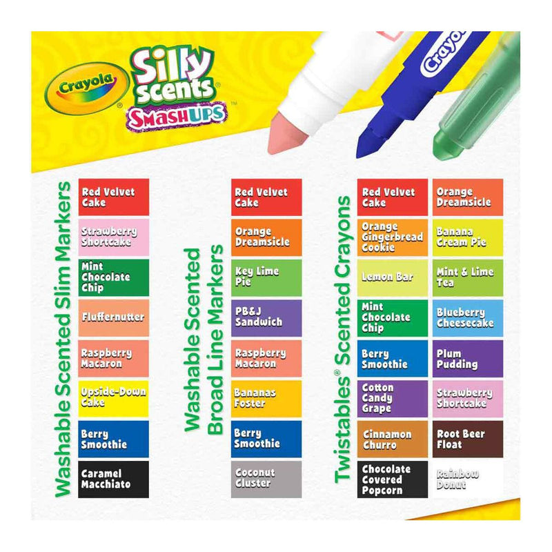 Crayola Silly Scents Mini Art Case Smash Ups