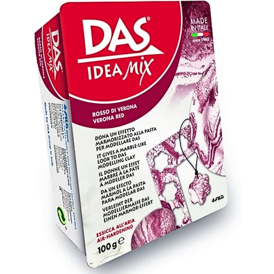White Smoke DAS Idea Mix 100g Sodalite Blue Modelling Clay