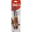 Gray DAS Tools Blister 2 Metal Spatulas Modelling Tools & Accessories