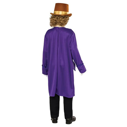 White Smoke Willy Wonka Deluxe Costume Costumes