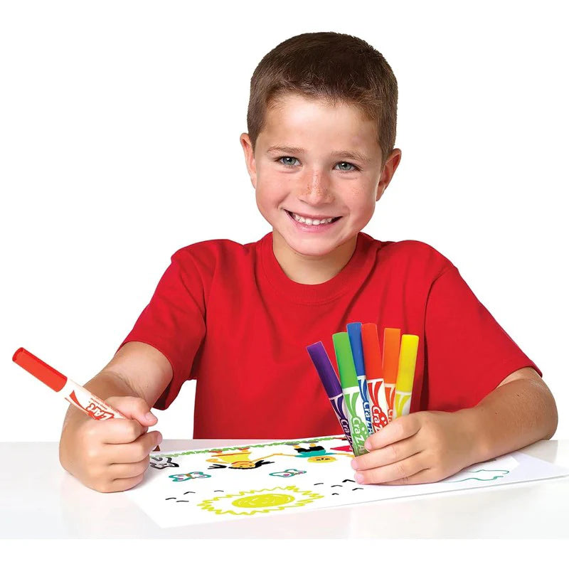 Wheat CRA-Z-ART 64 pce Washable Markers Drawing Accessories