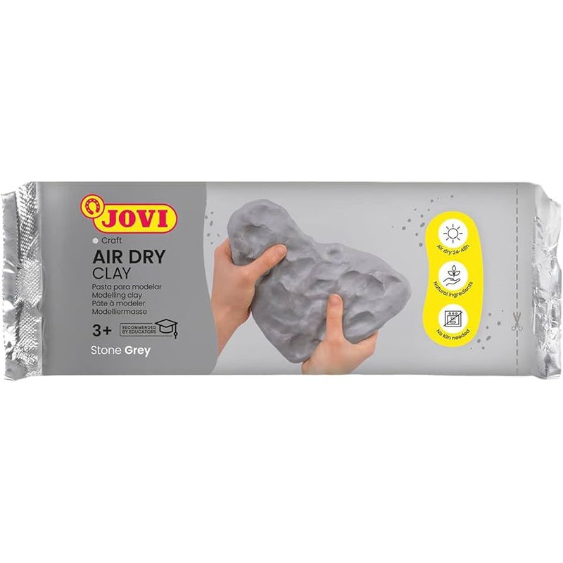 Dark Gray Jovi Air Dry Clay Bar 1kg Grey