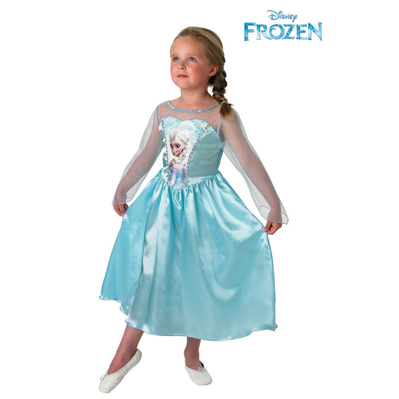 White Smoke Frozen Elsa Classic Costume 4-6 Years Costumes