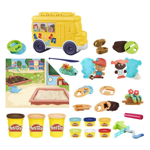 White Smoke Play-Doh School Day Adventures Kids Clay, Dough & Modelling