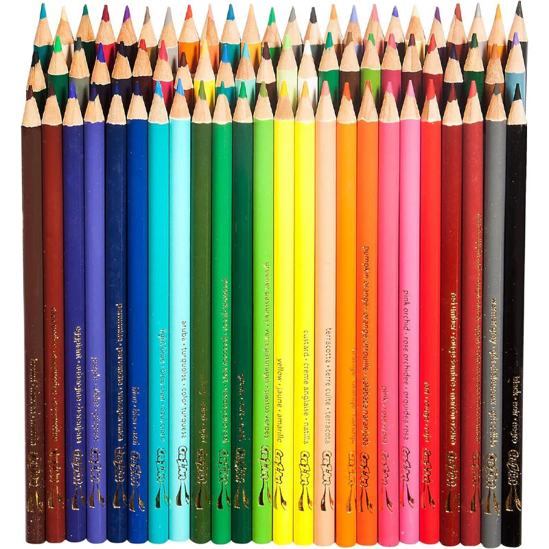 Sandy Brown CRA-Z-ART 72 pce Coloured Pencils Stationery