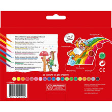 Red Faber Castell Connector Pens, Assorted Colours - 20 Pack Kids Drawing Supplies