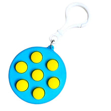 White Smoke Keycraft Fidget Clicker Keyring Pop-It & Bubble