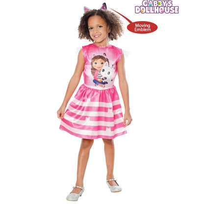 White Smoke Gabby's Dollhouse Costume Box 3 to 5 Years Costumes