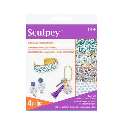 White Smoke Sculpey Clay Transfers, Geometric Modelling Tools & Accessories