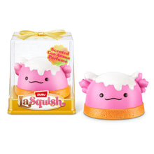 White Smoke ZURU La Squish Scented Slow Rise Series 1 Axolotl Frosted Cake Squishy & Squeeze