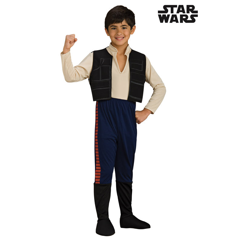White Smoke Star Wars Han Solo Deluxe Costume Costumes