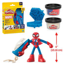 White Smoke Play-Doh Marvel Spider-Man Thwip Squisher Action Figure Kids Clay, Dough & Modelling