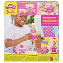 Light Gray Play-Doh Barbie Ruffles and Bows Doll Set Kids Clay, Dough & Modelling