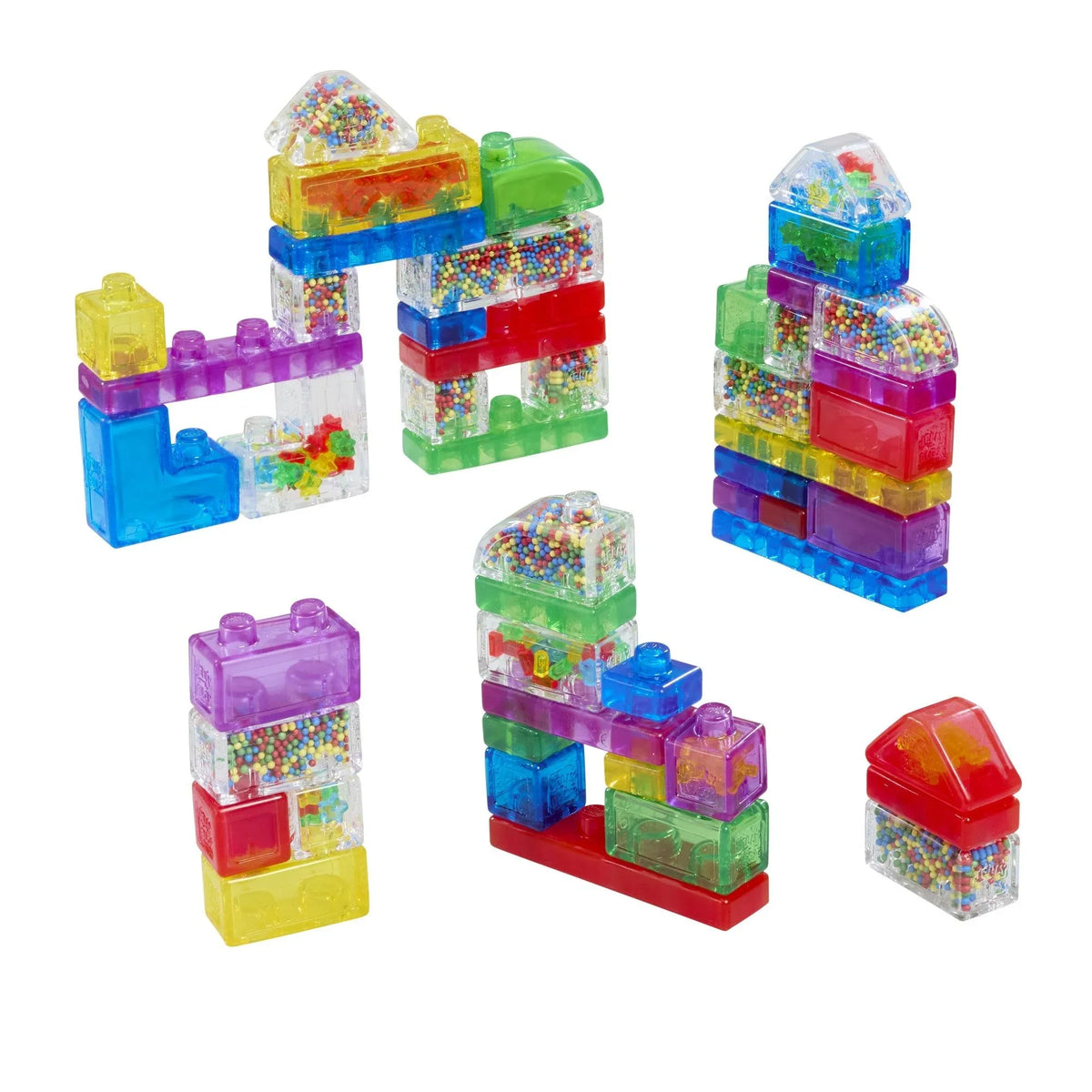 White Smoke Jelly Blox MEGA Pack Sensory Building & Construction Toys