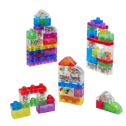 White Smoke Jelly Blox MEGA Pack Sensory Building & Construction Toys