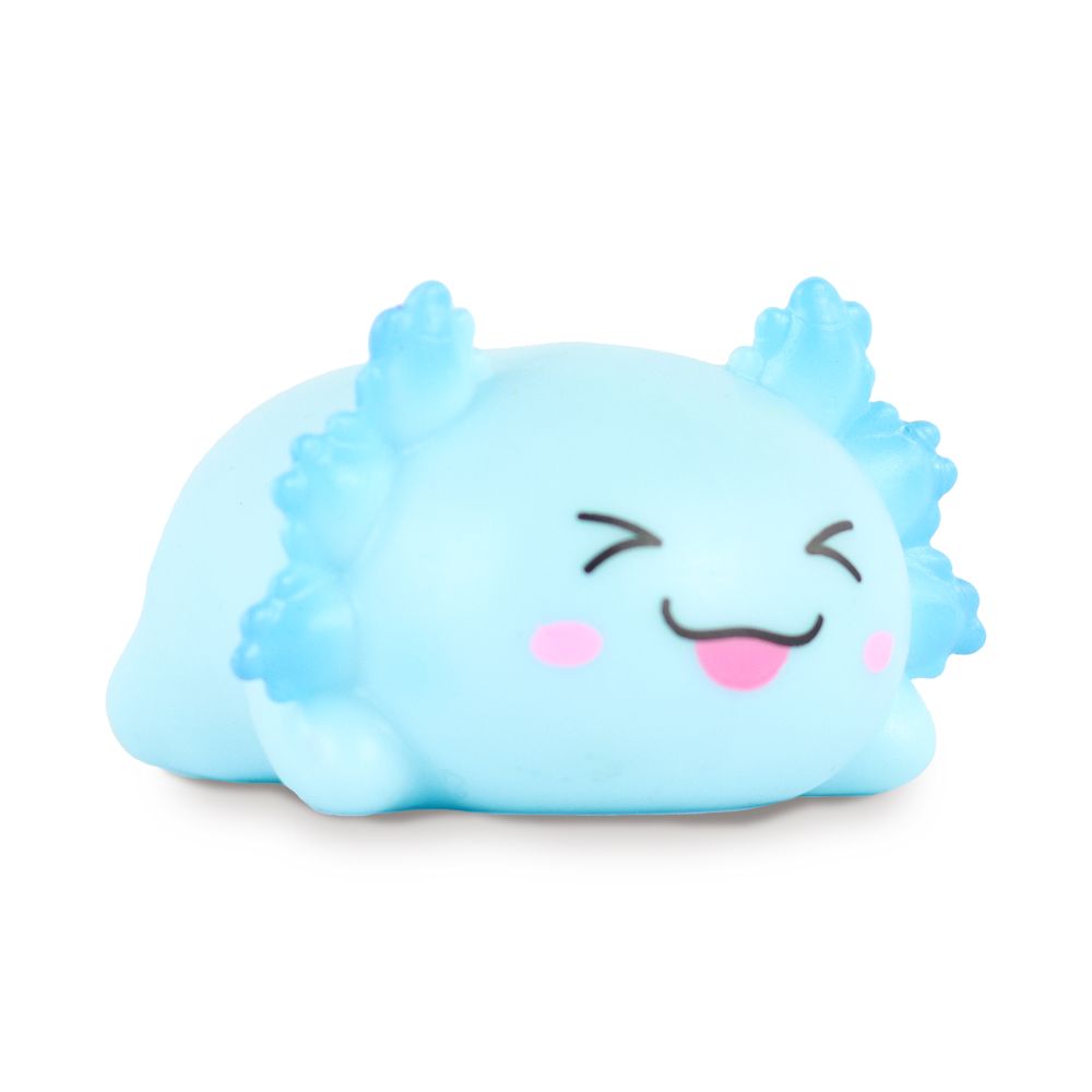 Light Cyan Keycraft Splat Axolotl Squishy & Squeeze
