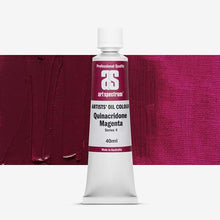 White Smoke Art Spectrum Oil Paint 40mL Quinacridone Magenta S4 Oil Paints