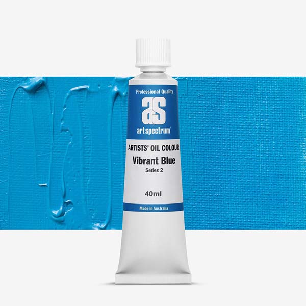 Light Sea Green Art Spectrum Oil Paint 40mL Vibrant Blue S2 Oil Paints
