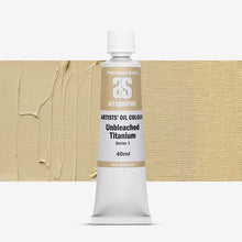 Tan Art Spectrum Oil Paint 40mL Unbleahced Titanium S1 Oil Paints