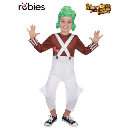 White Smoke Will Wonka Oompa Loompa Classic Costume Costumes