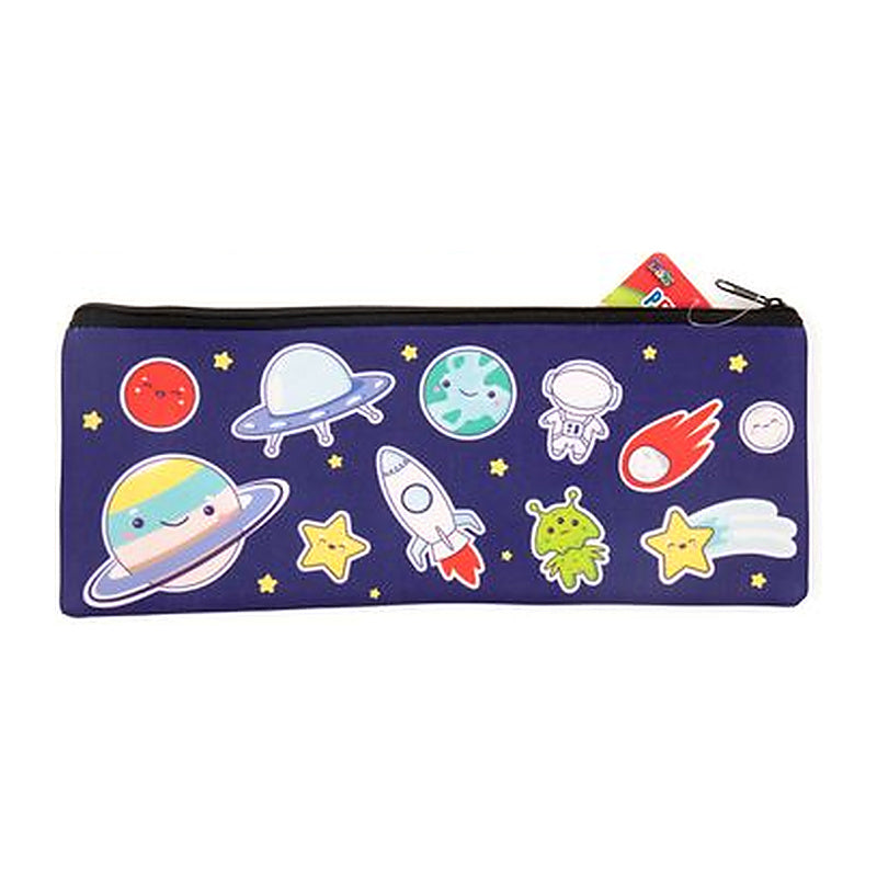 Dats Pencil Case 1 Zip EVA 330x130mm - Space