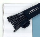 White Smoke UNI PIN Fineliner with BONUS Pencil Case, Assorted Colours, Pk15 Pens and Markers