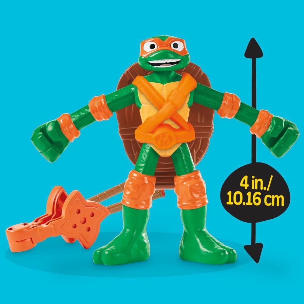 Dark Turquoise Play-Doh Teenage Mutant Ninja Turtles Slice & Blast Pizza Playset Kids Clay, Dough & Modelling