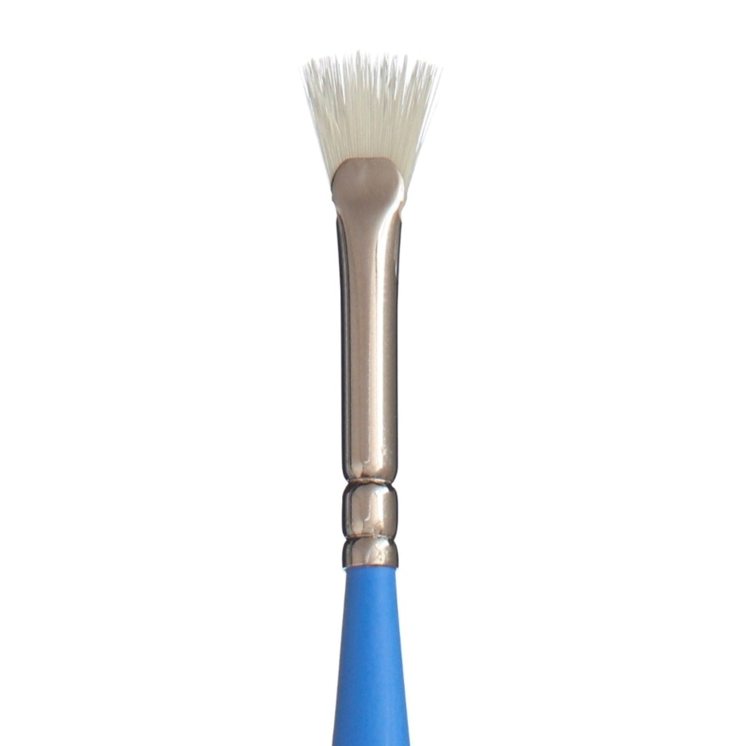 White Smoke Princeton Select 3750 Natural Short Handle Brush, Mini Brstl Fan Sz 20/0 Paint Brushes