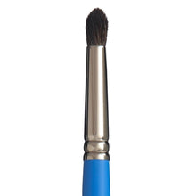 White Smoke Princeton Select 3750 Natural Short Handle Brush, Round Blender Size 12 Paint Brushes