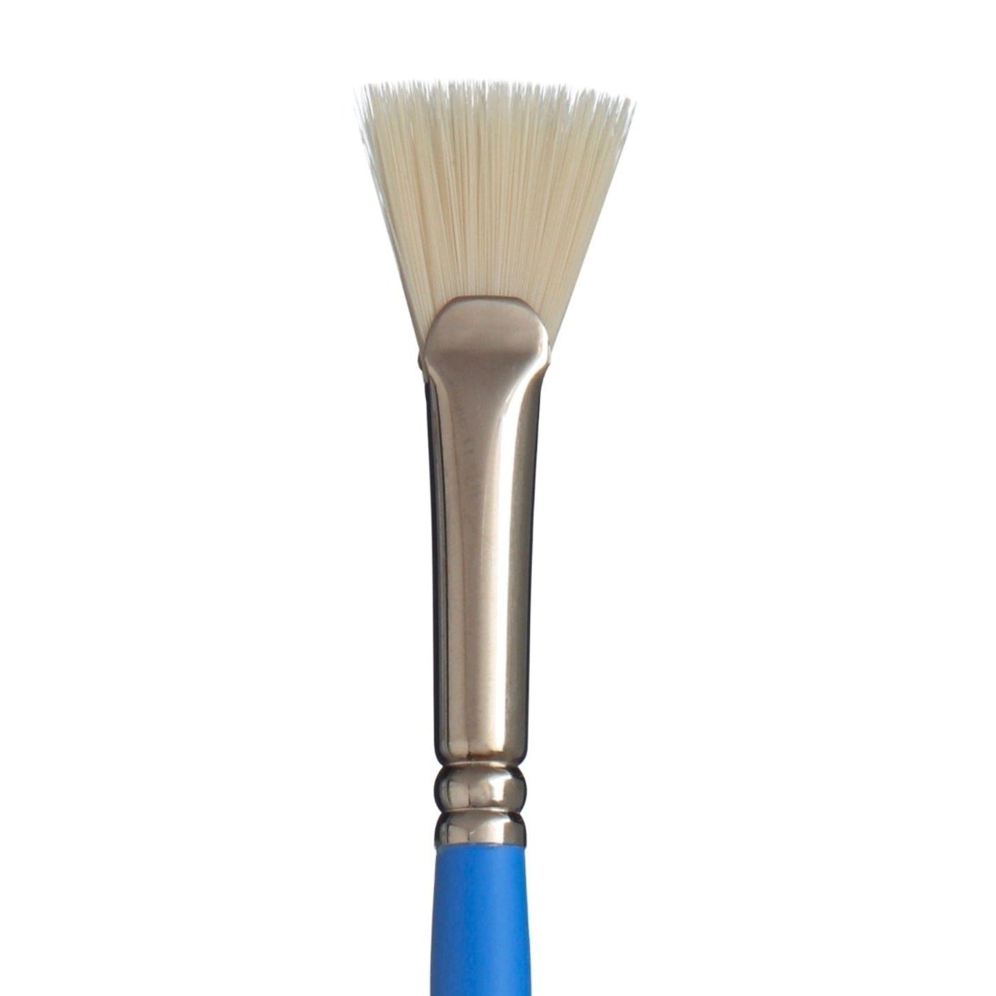 White Smoke Princeton Select 3750 Synthetic Short Handle Brush, Bristle Fan Size 4 Paint Brushes