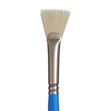 White Smoke Princeton Select 3750 Synthetic Short Handle Brush, Bristle Fan Size 4 Paint Brushes