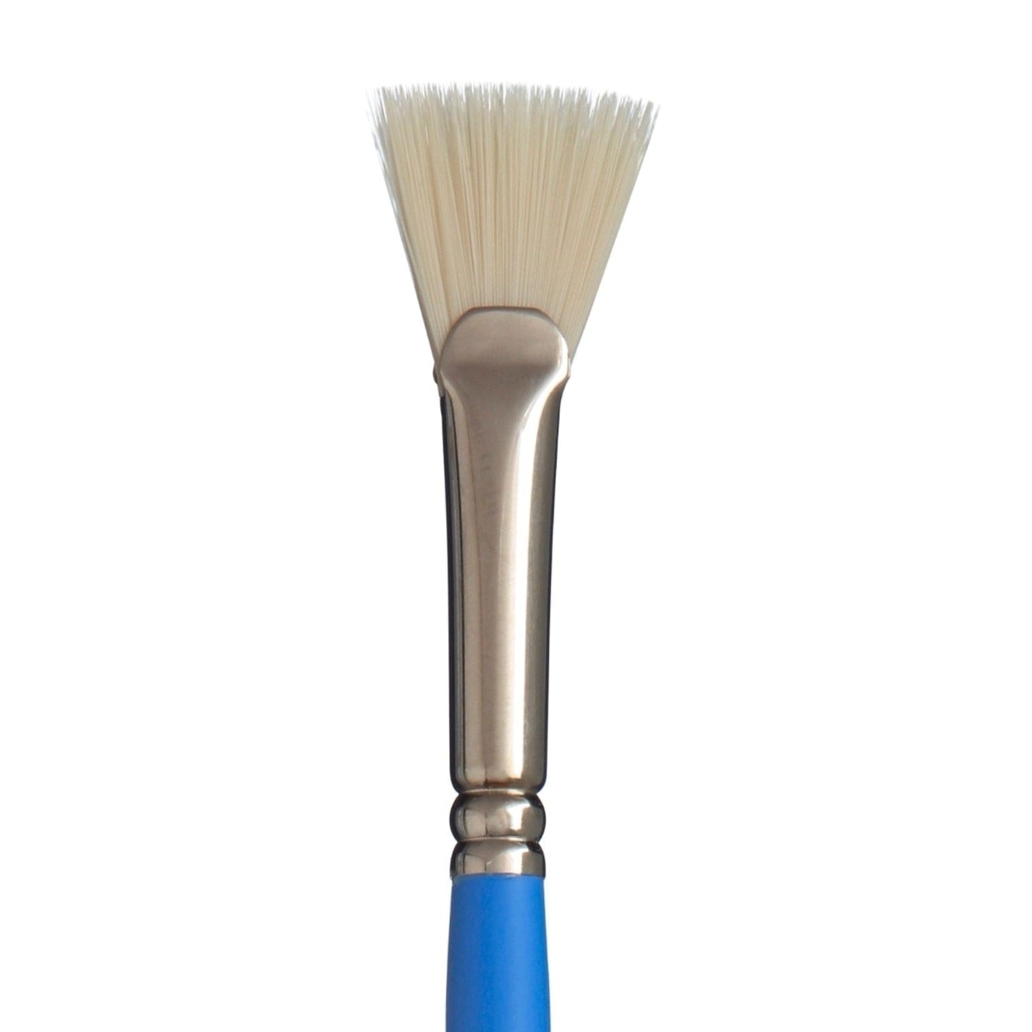 White Smoke Princeton Select 3750 Synthetic Short Handle Brush, Bristle Fan Size 2 Paint Brushes