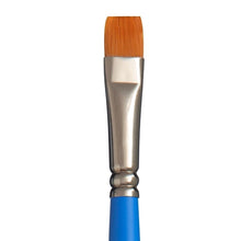 White Smoke Princeton Select 3750 Synthetic Short Handle Brush, Chisel Blender Size 10 Paint Brushes