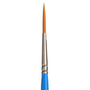 White Smoke Princeton Select 3750 Synthetic Short Handle Brush, Liner Size 2 Paint Brushes