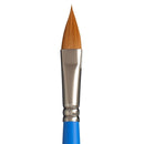 White Smoke Princeton Select 3750 Synthetic Short Handle Brush, Pointed Filbert Size 8 Paint Brushes