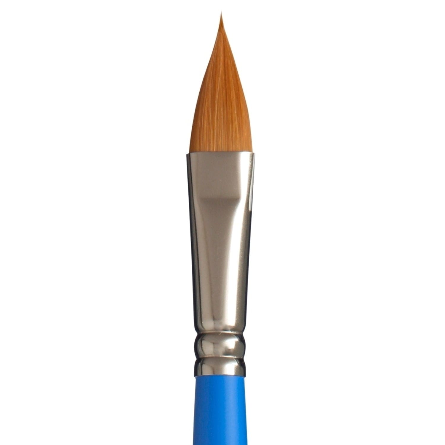 White Smoke Princeton Select 3750 Synthetic Short Handle Brush, Pointed Filbert Size 4 Paint Brushes