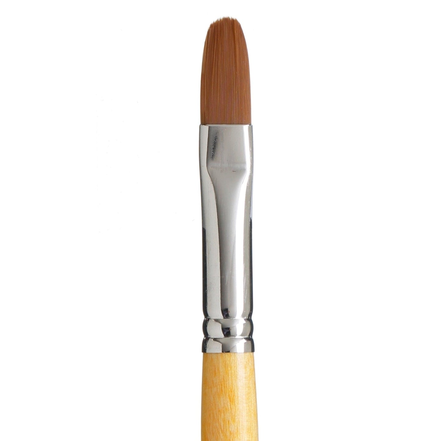 Lavender Princeton Snap 9650 Sythentic Gold Short Handle Brush, Filbert Size 8 Paint Brushes