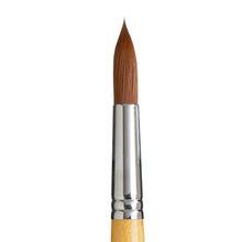 White Smoke Princeton Snap 9650 Sythentic Gold Short Handle Brush, Round Size 4 Paint Brushes