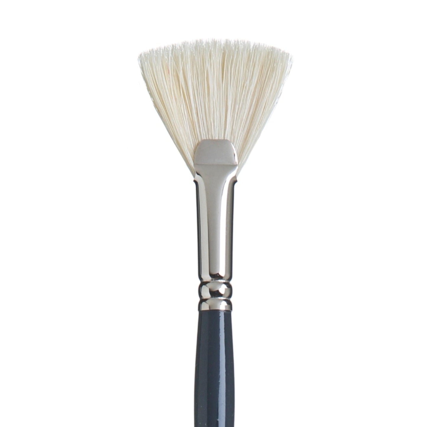 White Smoke Princeton Snap 9700 Natural Long Handle Brush, Fan Size 6 Paint Brushes