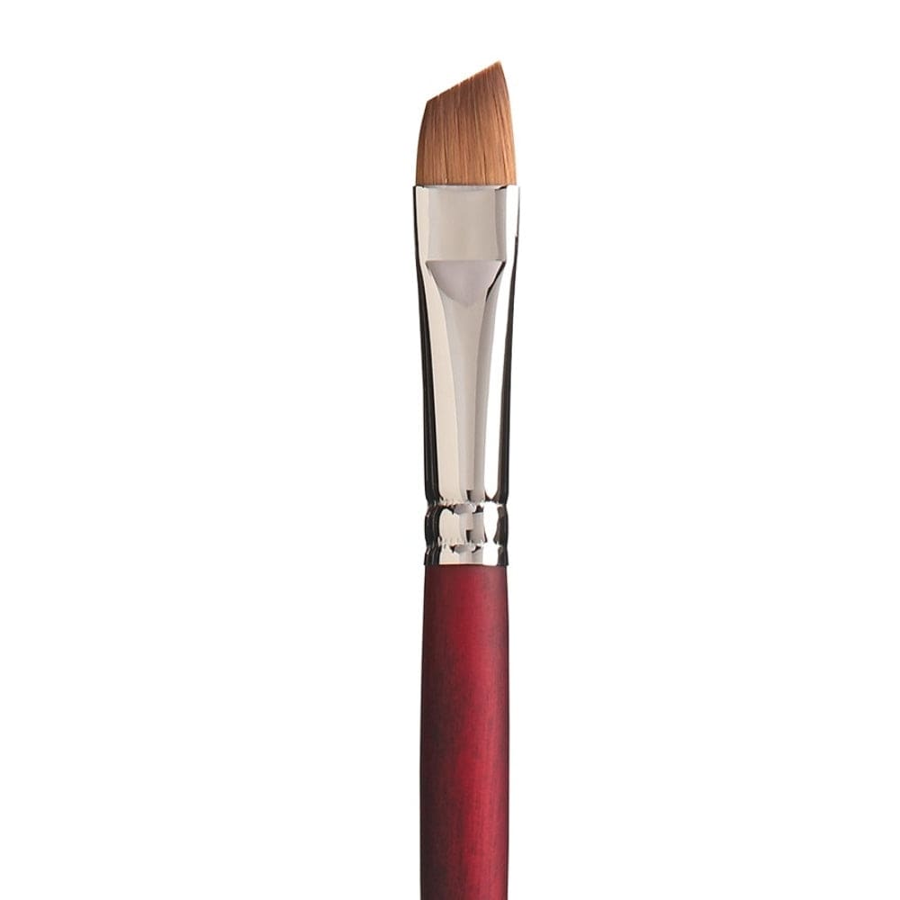 Dark Gray Princeton Velvetouch 3900 Synthetic Long Handle Brush Angle Bright 12 Paint Brushes