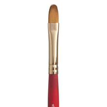 Rosy Brown Princeton Velvetouch 3950 Synthetic Short Handle Brush Filbert Size 6 Paint Brushes