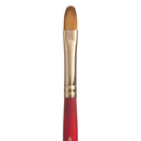 Rosy Brown Princeton Velvetouch 3950 Synthetic Short Handle Brush Filbert Size 6 Paint Brushes