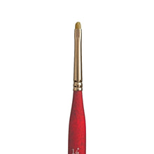 White Smoke Princeton Velvetouch 3950 Synthetic Short Handle Brush Mini Blender Size 1/8IN Paint Brushes