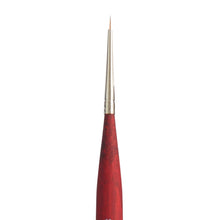 White Smoke Princeton Velvetouch 3950 Synthetic Short Handle Brush Mini Round Size 12/0 Paint Brushes